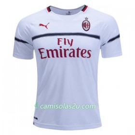 Camisolas de futebol AC Milan Equipamento Alternativa 2018/19 Manga Curta